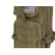 Military backpack 28L green ISO 8916