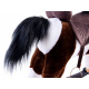 Large rocking horse ZA0052 - dark