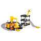 Parking Lot and Construction Site Set + Cars