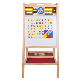 Wooden Board with Abacus + Accessories