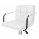 Aga 2x Bar chair with arms White