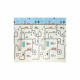 Aga4Kids Children's Foldable Foam Mat 200x180 cm DS3008
