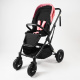 Aga Sports Stroller Black/Pink