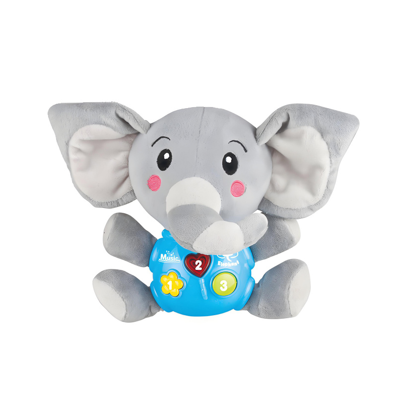 Aga4Kids Interactive Plush Elephant