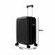 Aga Travel Suitcase 66x43x25cm MR4668 Black