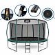 Aga SPORT EXCLUSIVE Trampoline 366 cm Black + Safety Net + Ladder