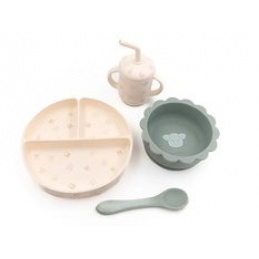 BAMBOOM Universal Silicone Animal Tableware Set