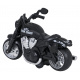 Metal Motorcycle Black with Light and Sound Function