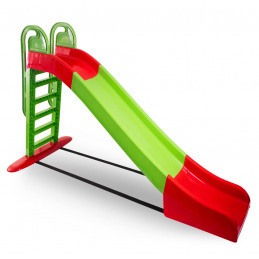 Doloni Slide with handle 243 cm Green-red