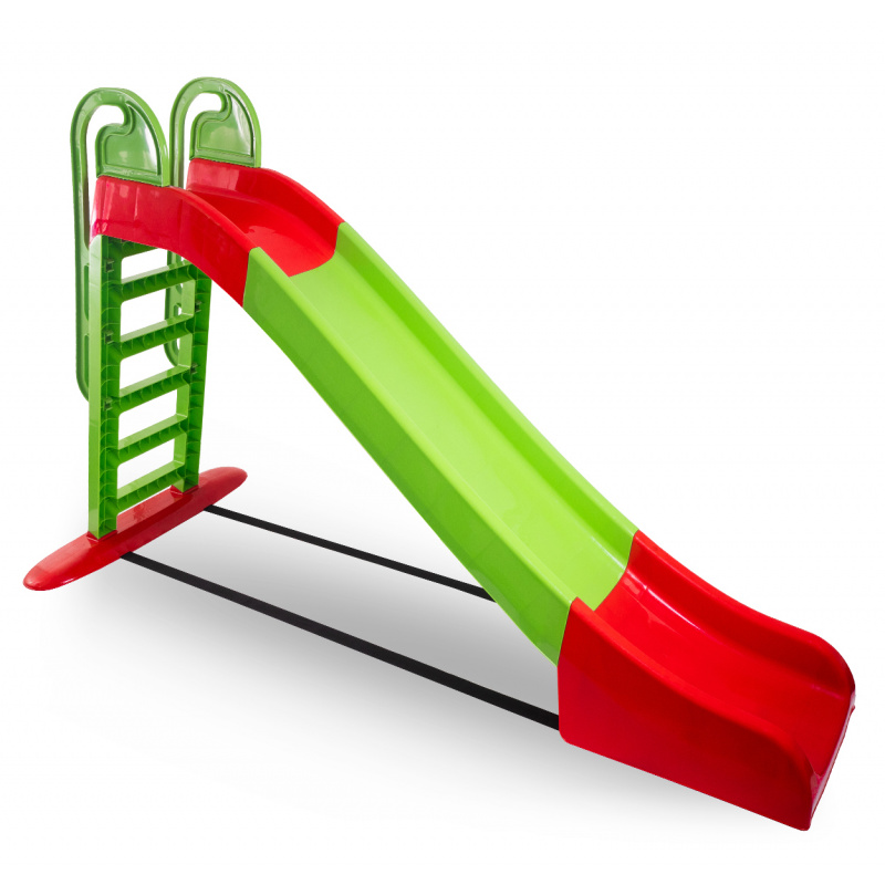 Doloni Slide with handle 243 cm Green-red