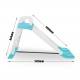 Doloni Slide with handle 140 cm White-blue