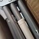 Linder Exclusiv Garden Lounger with Canopy Beige 6DAZ616 - SECOND QUALITY