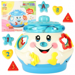 Aga Playing Interactive Pot - Blue/White