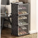 Variable shoe rack system 6 shelves ISO 12264