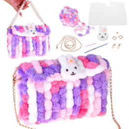 Creative DIY Set - Fluffy Pom-Pom BAG DIY ZA5814 Universal