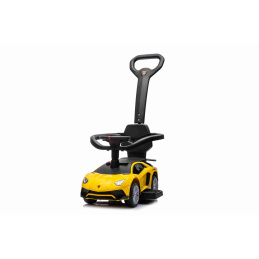 Lamborghini Aventador SV stroller yellow