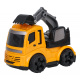 Set of five construction vehicles