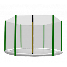 Aga Protective Net 250 cm for 6 Poles Black Net / Dark Green