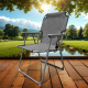 Linder Exclusiv Folding Chair PO2600DG Grey