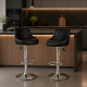 Aga 2x Bar Stool Black
