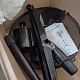 Linder Exclusiv Pedestal Fan Black 6DAZ567 - SECOND QUALITY