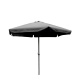 Linder Exclusiv Garden Parasol 300 cm Dark Grey