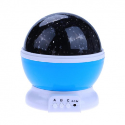 Aga Star Projector - Night Light 2in1 USB Blue