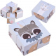 Wooden cube puzzle ZA4114
