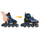 4-in-1 Roller Skates Set for Kids Size 34-38 Blue