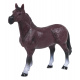 Set of toy horse figures