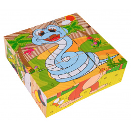 Wooden Blocks for the Youngest Exotic Animals Edition
