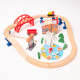 Aga4Kids Wooden Train Set 30 Pieces DS5646