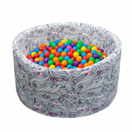 Aga Dry Pool 90x40 cm with Balls