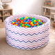 Aga Dry Pool 90x40 cm with ZigZag Colorful Balls