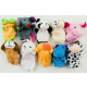 Aga Set of 10 puppets - Happy animals