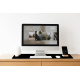 Mouse and keyboard pad - black P18625