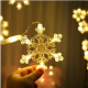 Floodlight, stars 138 LEDs, USB, remote control, warm white ISO 19746