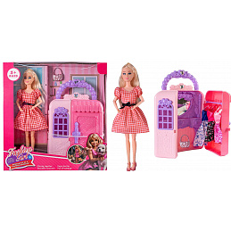 Doll + Wardrobe Set