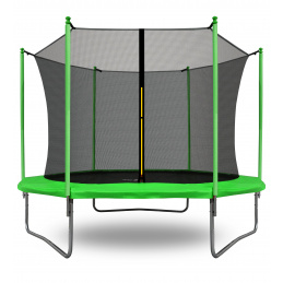 Aga SPORT FIT Trampoline 305 cm Light Green + inner protective net