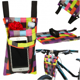 Handlebar bag for scooter phone bag for bicycle color check