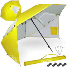 Beach Umbrella Ibiza Para Sole UPF 50+ Ideal for the Beach and Garden SP0784 Universal