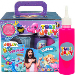 Tuban Sada Tubi Jelly 6 Colors + Small Aquarium - Mermaid ZA5636 Universal