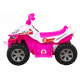 The fastest battery-powered quad for kids Pink + 25W motor