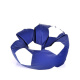 Aga Sofa bag BALL XXXL White - Dark blue + footrest