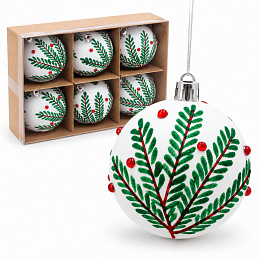 Aga Set of Christmas Baubles BIK7304