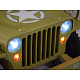 Electric Car Willys with Remote Control PA0263 Beige