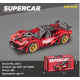 Sports Car Building Set Red 482pcs.
