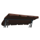 Spare parts for garden swing 8078 Canopy material Brown