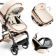 Kiduku Combination Stroller 3in1 Beige