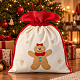 Aga Christmas gift sack with gingerbread man 45×60 cm